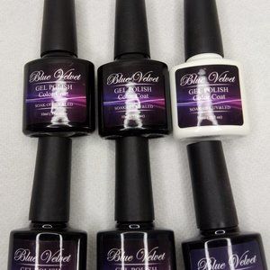 BLUE VELVET, 7 PACK NAIL ART DESIGN, NEW